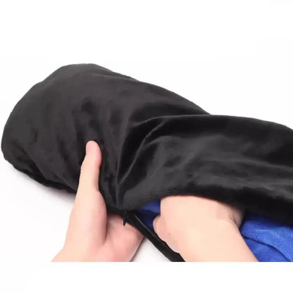 Fillable U-Shaped Travel Neck Pillow (available in 3 colours)
