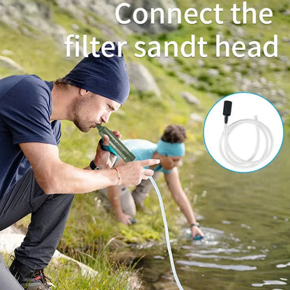Mini Portable Camping Water Filter & Drinking Water Purifier