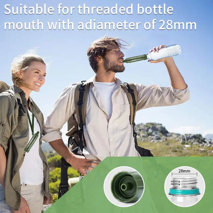 Mini Portable Camping Water Filter & Drinking Water Purifier