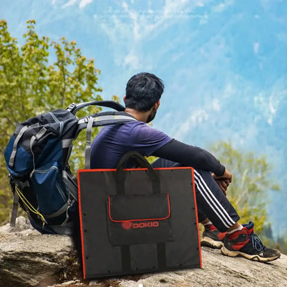 Flexible Foldable Solar Panel for Travel & Phone
