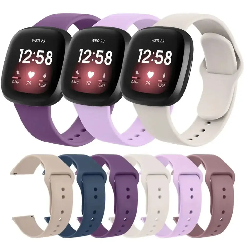 Flexible Silicone Wristband for the Fitbit Sense (available in 17 colours)