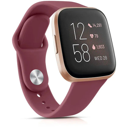Flexible Silicone Wristband for the Fitbit Versa 4 (available in 17 colours)