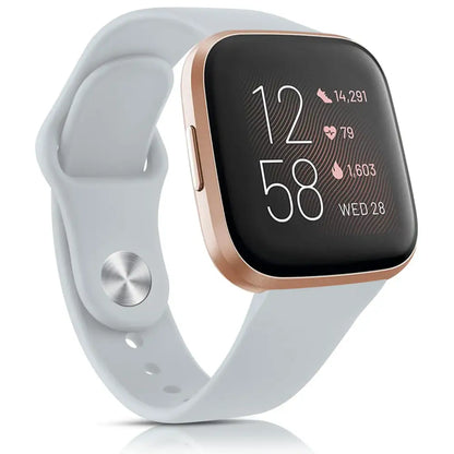 Flexible Silicone Wristband for the Fitbit Versa 4 (available in 17 colours)