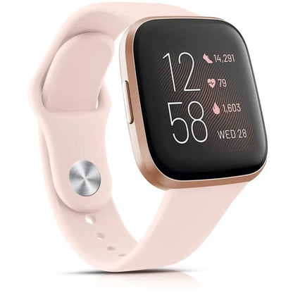 Flexible Silicone Wristband for the Fitbit Versa 4 (available in 17 colours)