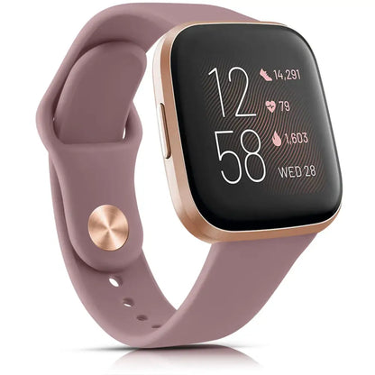 Flexible Silicone Wristband for the Fitbit Versa 4 (available in 17 colours)