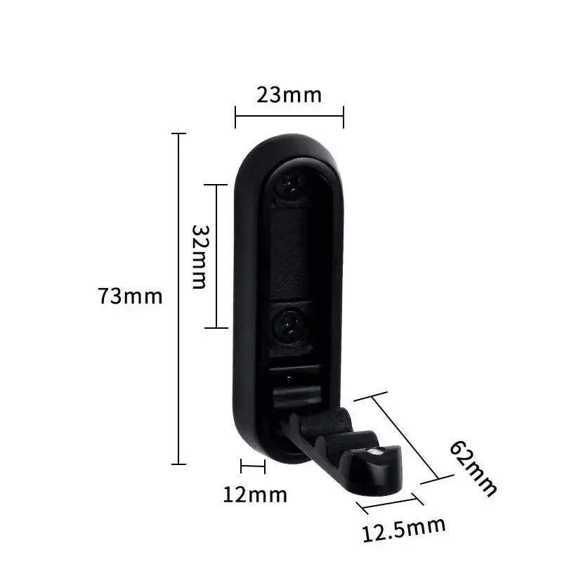 Foldable Aluminium Clothes Hook for RV's and Caravans