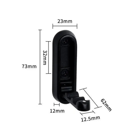 Foldable Aluminium Clothes Hook for RV's and Caravans