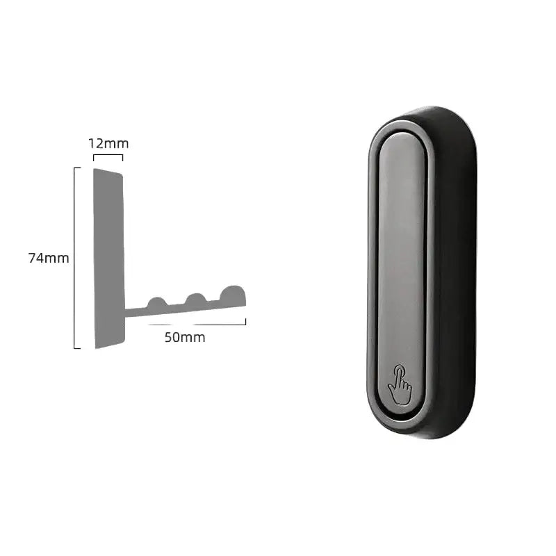 Foldable Aluminium Clothes Hook for RV's and Caravans