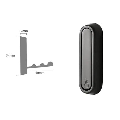 Foldable Aluminium Clothes Hook for RV's and Caravans