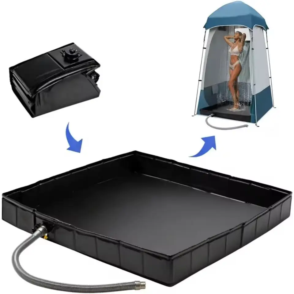 Foldable Camping Shower Pan