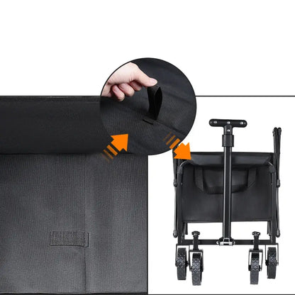 Foldable Portable Camping & Utility Cart – Heavy Duty