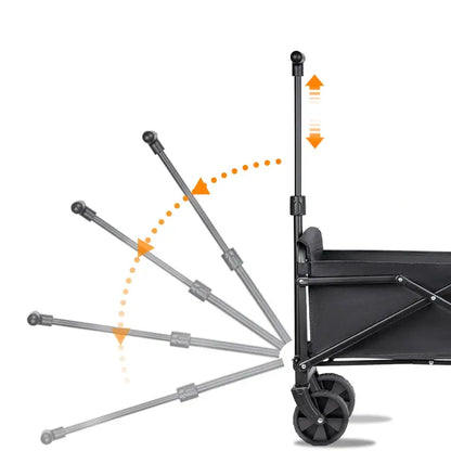Foldable Portable Camping & Utility Cart – Heavy Duty