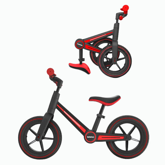 Premium Foldable & Adjustable Green Racing Balance Bike | Birthday Gift for Kids Aged 2-5 for Kids Aged 2-5