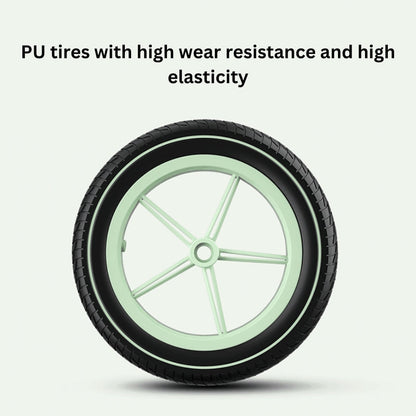 Premium Foldable & Adjustable Brown Racing Balance Bike | Bithday Gift for Kids Aged 2-5