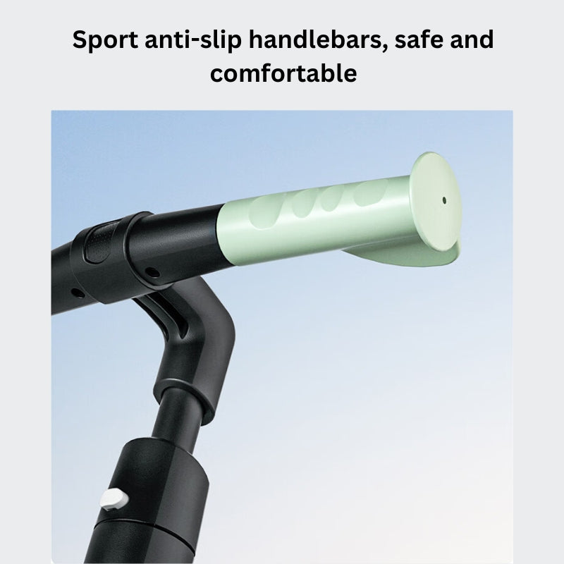 Premium Foldable & Adjustable Green Racing Balance Bike | Birthday Gift for Kids Aged 2-5 for Kids Aged 2-5