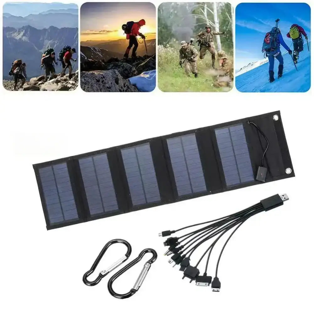 Foldable Solar Panel (12W & 5V)