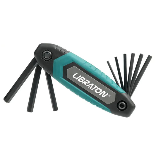 Folding Allen Key Set – SAE/Metric Hex