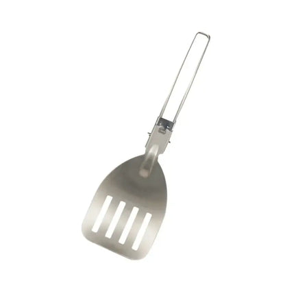Folding Stainless Steel Camping Spatula