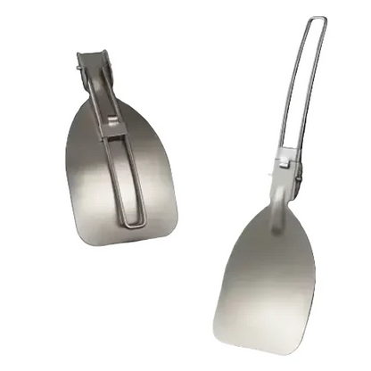 Folding Stainless Steel Camping Spatula