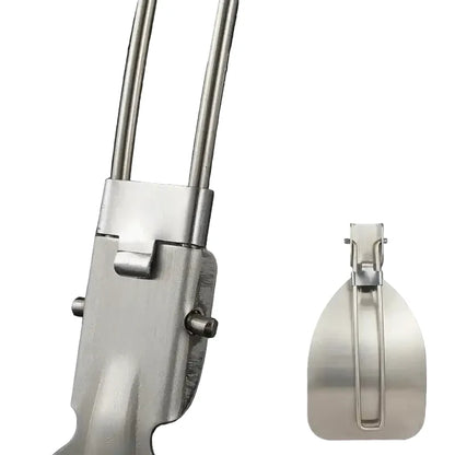 Folding Stainless Steel Camping Spatula