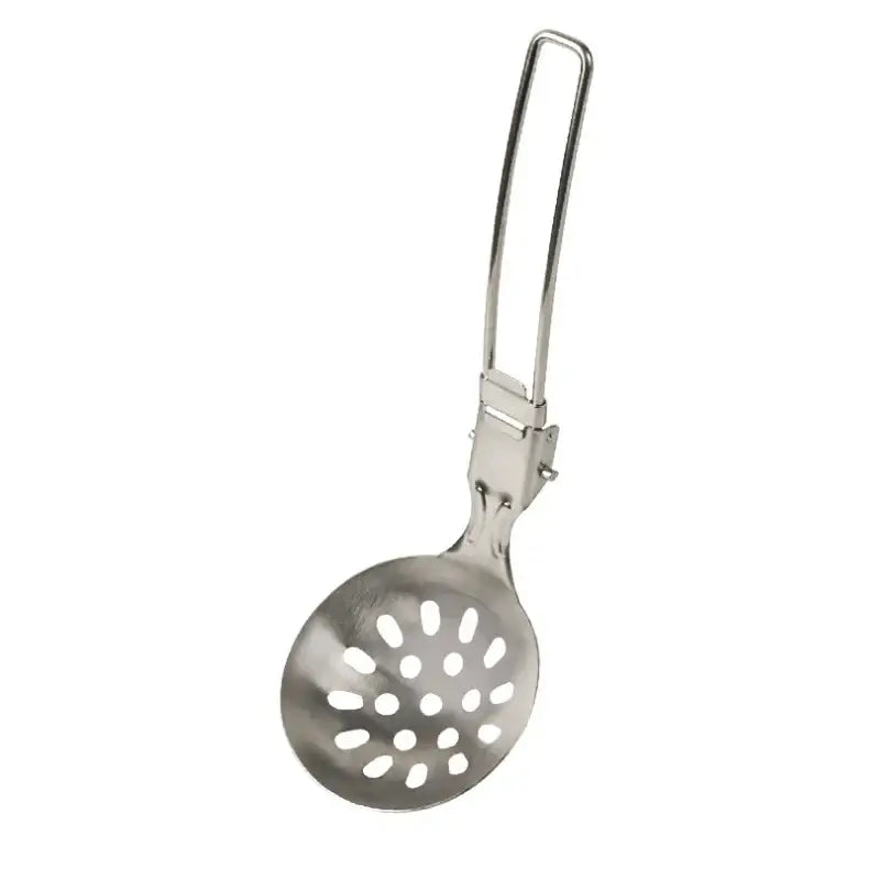 Folding Stainless Steel Camping Spatula