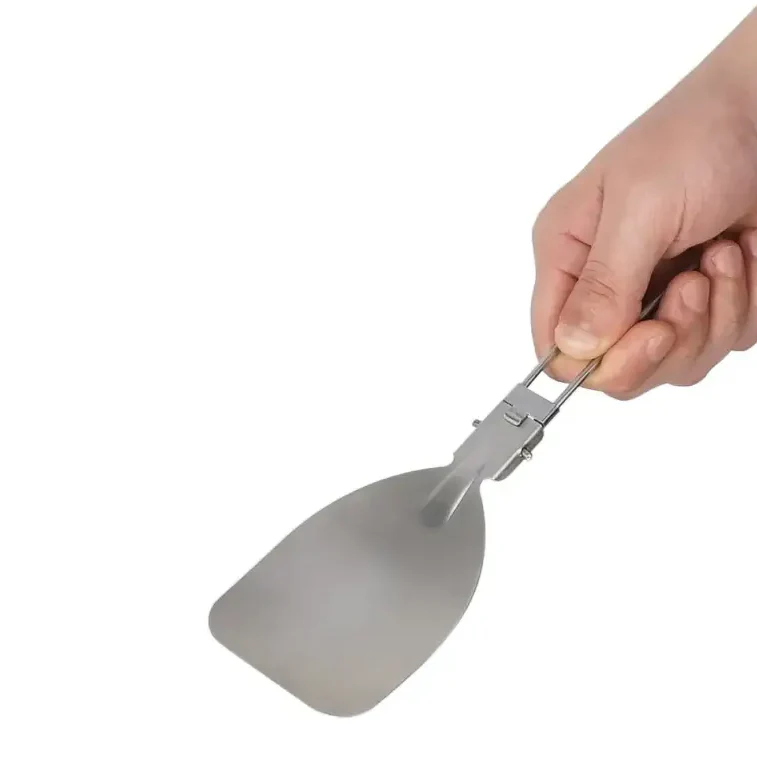 Folding Stainless Steel Camping Spatula