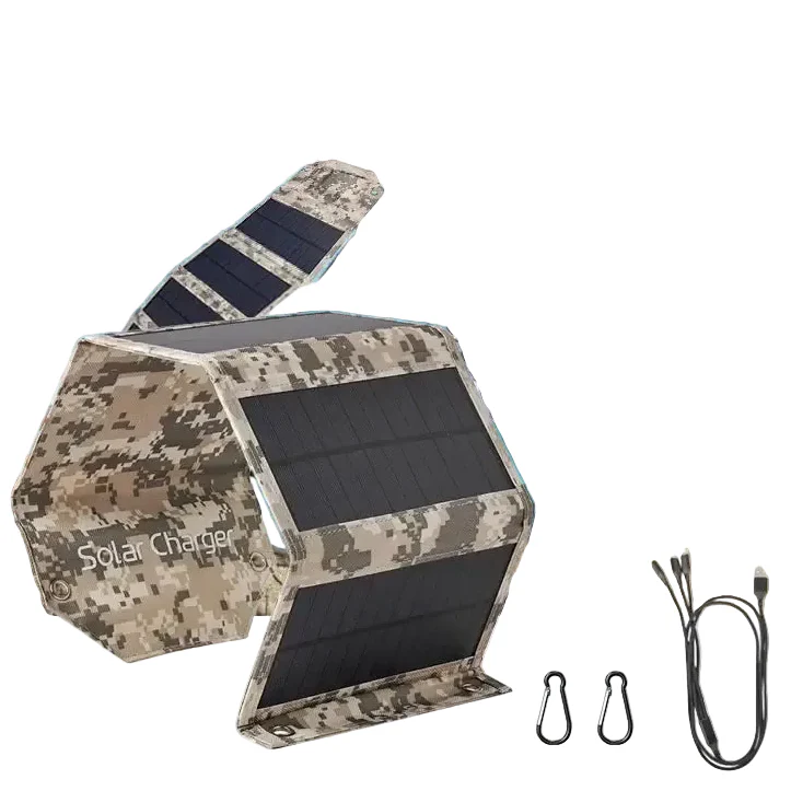 Foldable USB Solar Charger Panel
