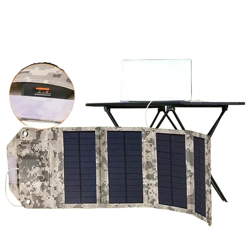 Foldable USB Solar Charger Panel