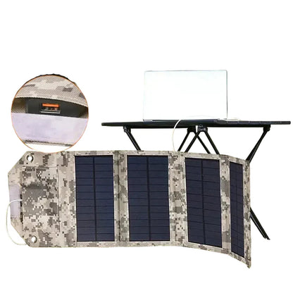 Foldable USB Solar Charger Panel