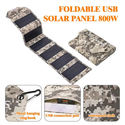 Foldable USB Solar Charger Panel