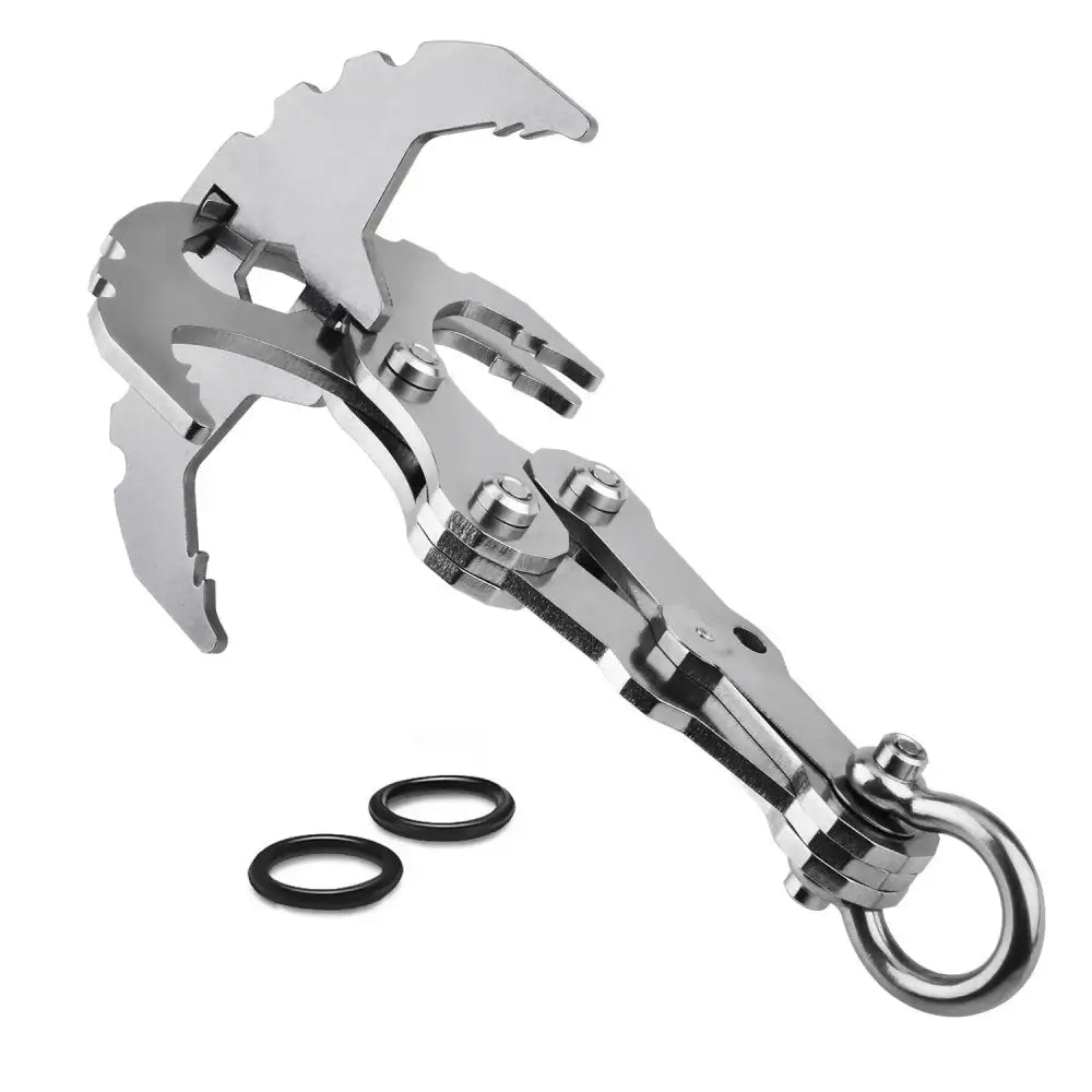 Folding Stainless Steel Grappling Hook – Outdoor Survival Tool