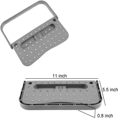 Folding Wall-Mount Shoe Organizer Rack (4PCS)