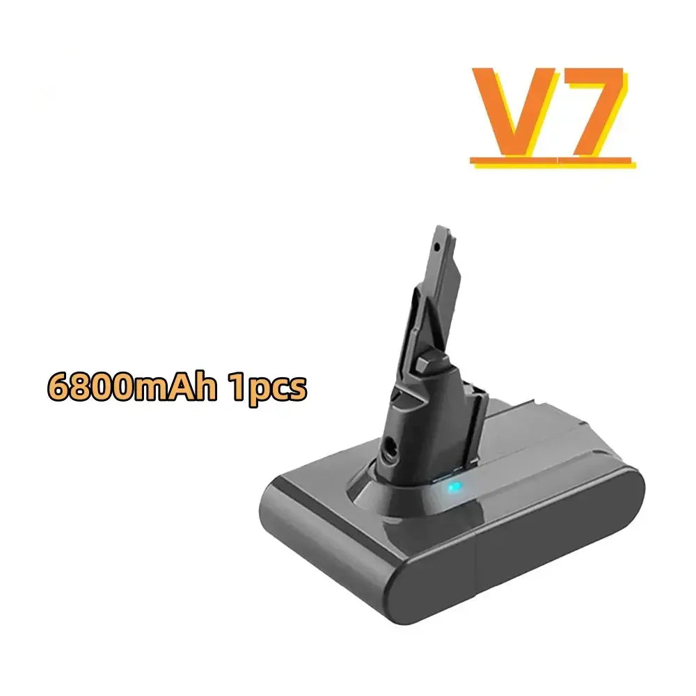 21.6V Replacement Battery & Charger for V6–V8 A/B Type Vacuum Cleaners
