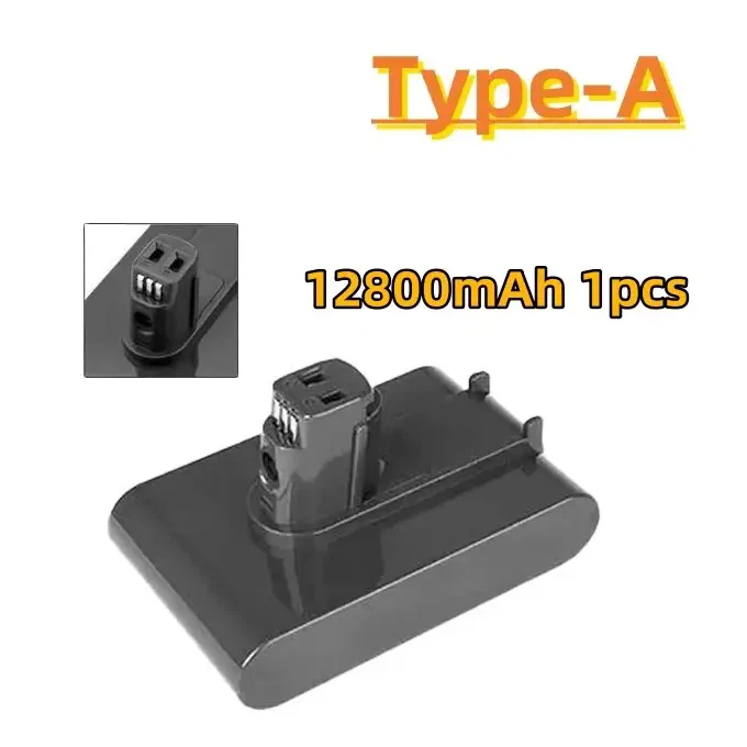 21.6V Replacement Battery & Charger for V6–V8 A/B Type Vacuum Cleaners