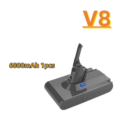 21.6V Replacement Battery & Charger for V6–V8 A/B Type Vacuum Cleaners