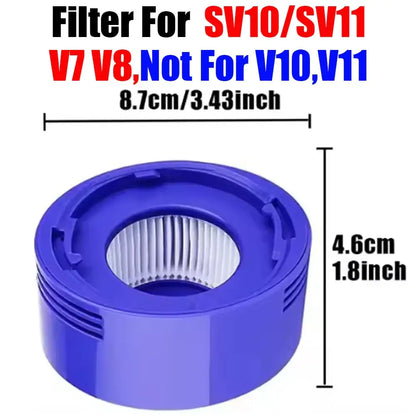 Brush & Filter Replacement Kit for V6–V15 DC Series Vacuum Cleaners