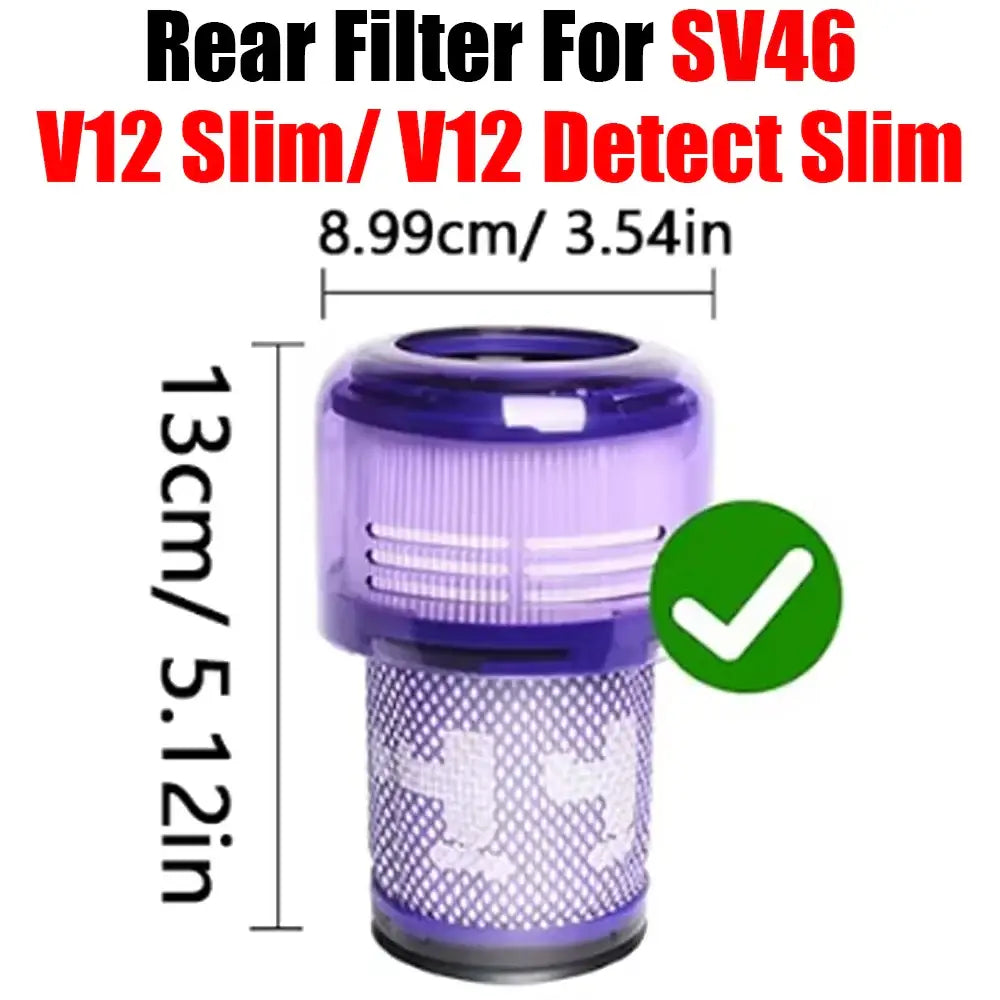 Brush & Filter Replacement Kit for V6–V15 DC Series Vacuum Cleaners
