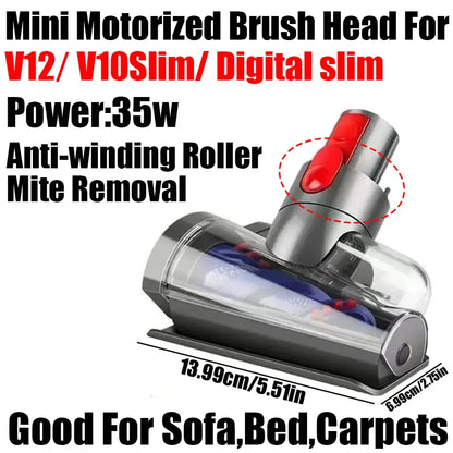 Brush & Filter Replacement Kit for V6–V15 DC Series Vacuum Cleaners