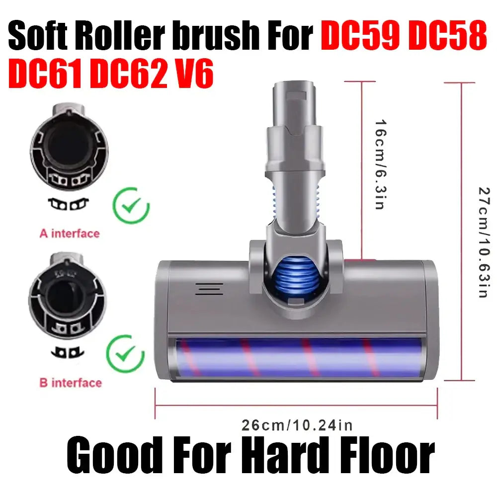 Brush & Filter Replacement Kit for V6–V15 DC Series Vacuum Cleaners