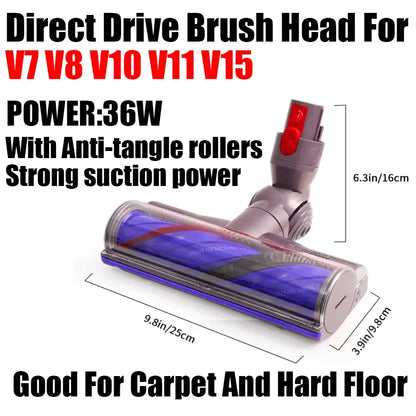 Brush & Filter Replacement Kit for V6–V15 DC Series Vacuum Cleaners