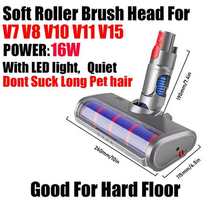 Brush & Filter Replacement Kit for V6–V15 DC Series Vacuum Cleaners
