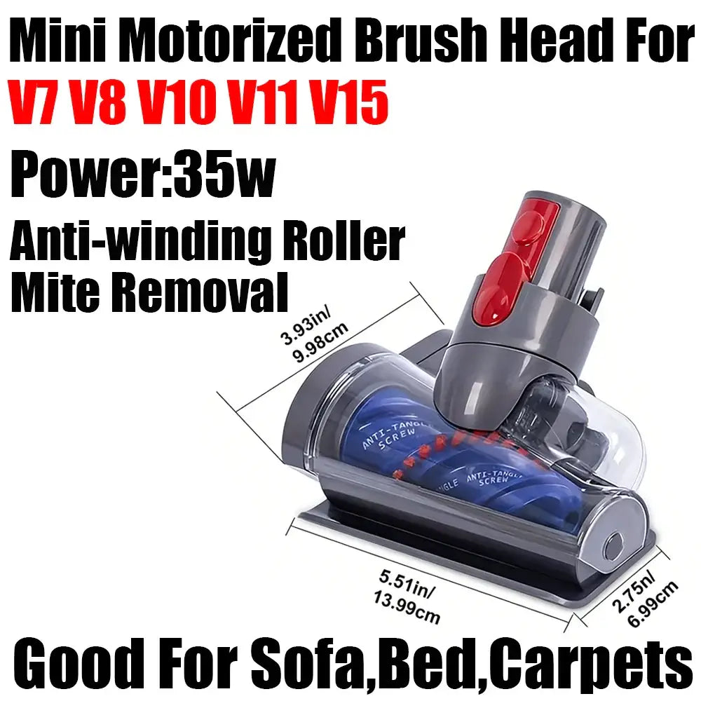 Brush & Filter Replacement Kit for V6–V15 DC Series Vacuum Cleaners