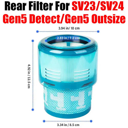 Brush & Filter Replacement Kit for V6–V15 DC Series Vacuum Cleaners