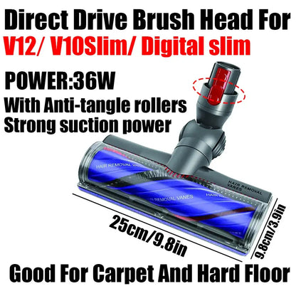 Brush & Filter Replacement Kit for V6–V15 DC Series Vacuum Cleaners