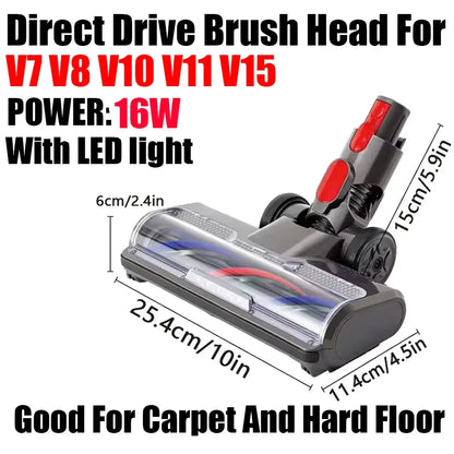 Brush & Filter Replacement Kit for V6–V15 DC Series Vacuum Cleaners