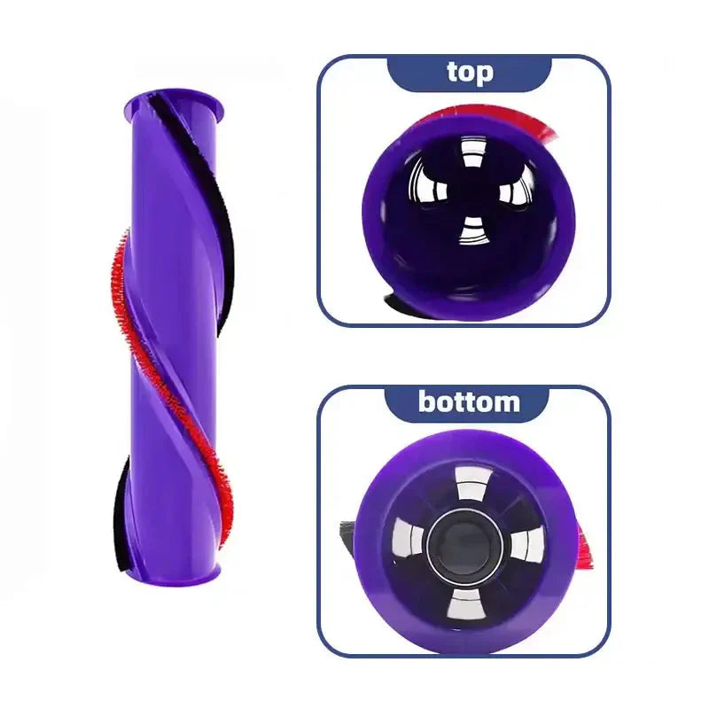 Soft Plush Brush Roller Replacement for V6 V8 V10 V11 Cordless Vacuum Cleaners