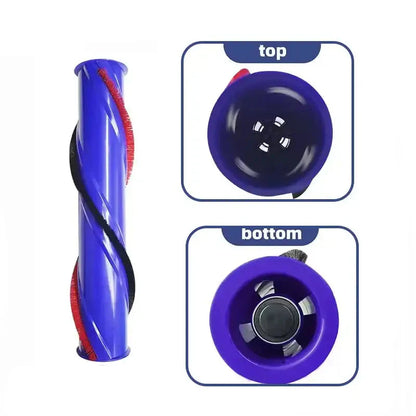 Soft Plush Brush Roller Replacement for V6 V8 V10 V11 Cordless Vacuum Cleaners