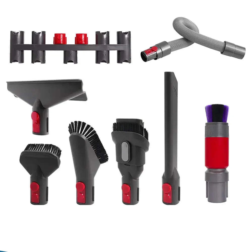 Flat Suction Nozzle & Extension Tube Accessory for V7–V15 Vacuum Cleaners