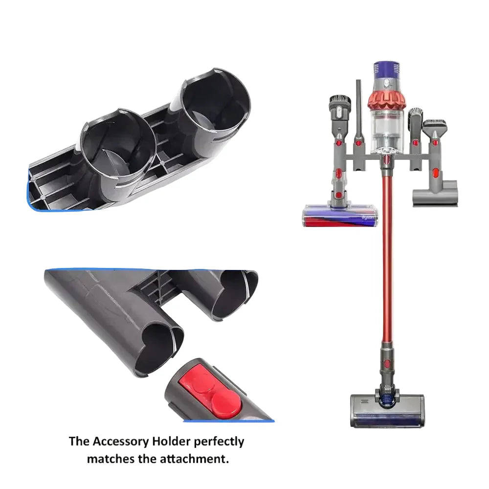Flat Suction Nozzle & Extension Tube Accessory for V7–V15 Vacuum Cleaners