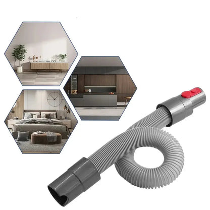 Flat Suction Nozzle & Extension Tube Accessory for V7–V15 Vacuum Cleaners